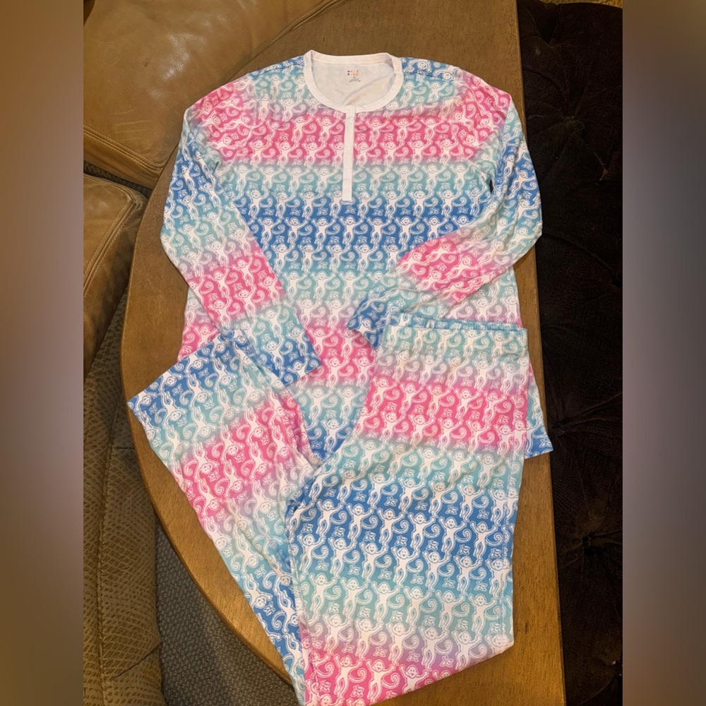 Size Large Roller Rabbit Pajama Set